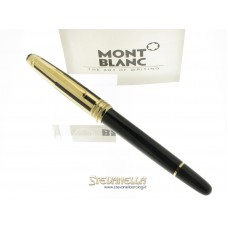 MONTBLANC Meisterstuck Gold Black roller finitura oro giallo referenza 35989 new